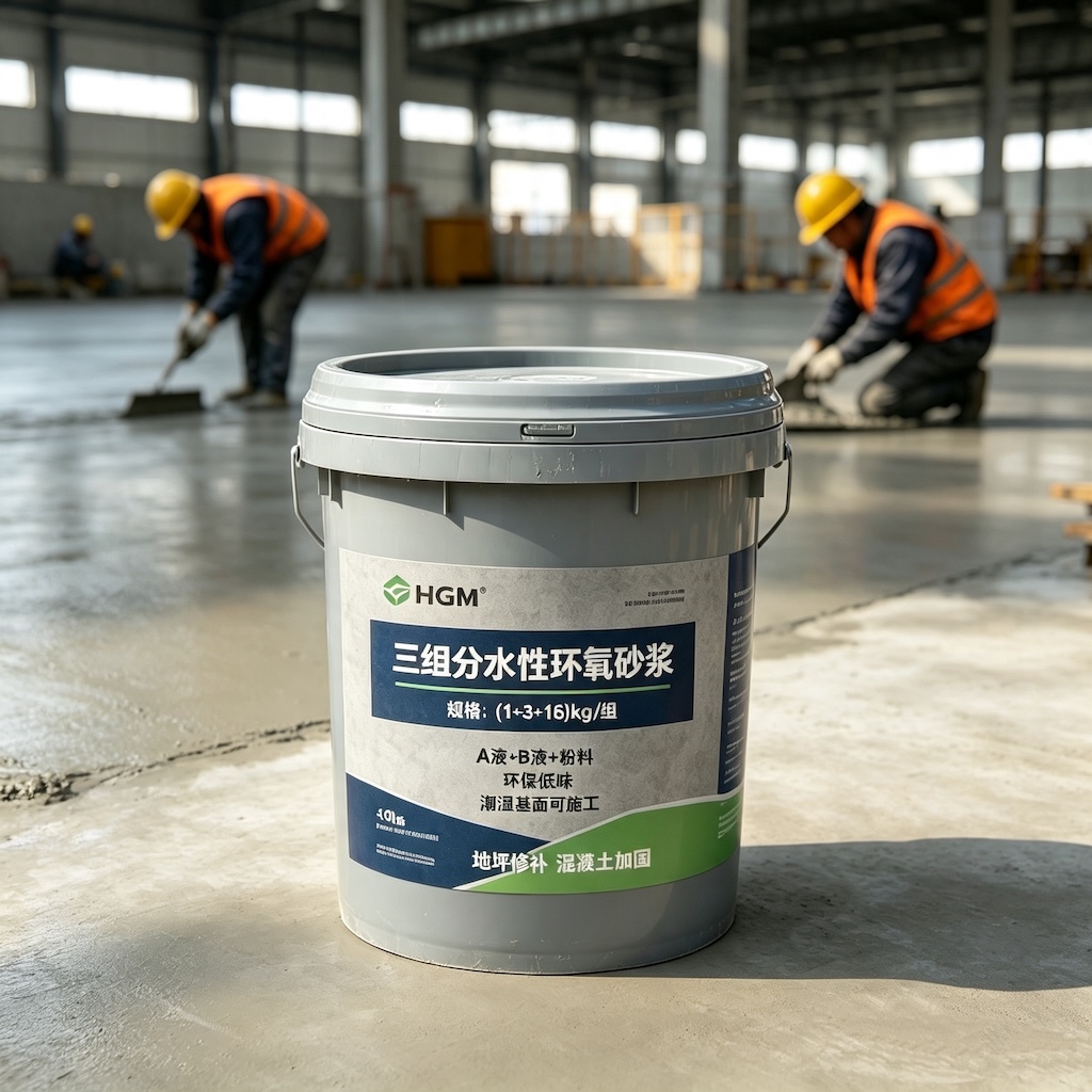 社旗三组份水性环氧砂浆